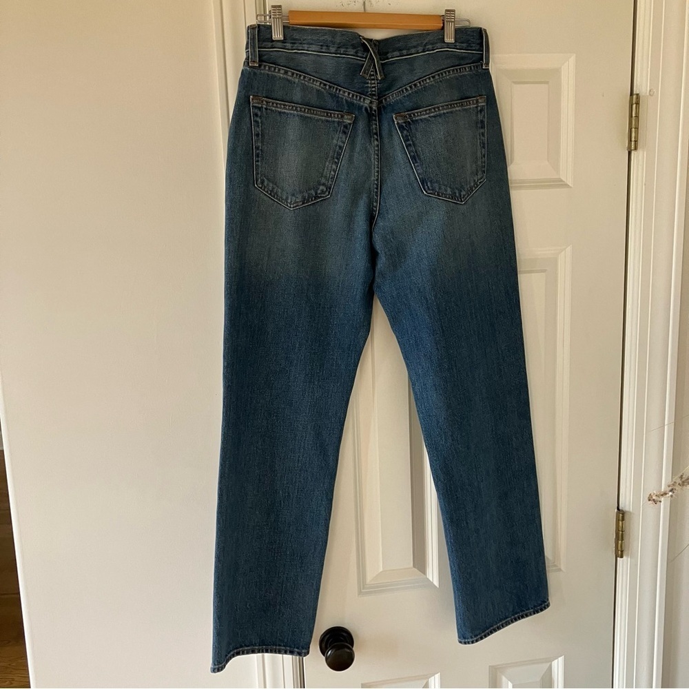 NWT Alex Mill The Bev Relaxed Jeans In Vintage Dark Indigo Wash - Picture 5 of 14